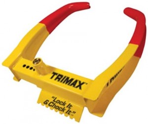 Universal Wheel Chocks from Trimax Designed to Slow Your Roll 
