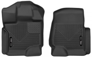 Husky Liners (53341): X-act Contour Front Floor Liners 2015 Ford F-150 SuperCrew Cab Pickup