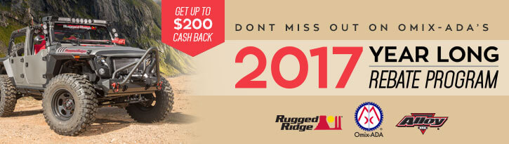 Omix-ADA Year-Long Rebate Program