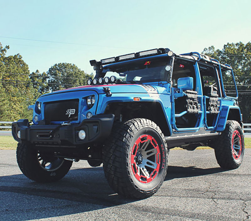 Omix-ADA Hydro Blue JeepOmix-ADA Hydro Blue Jeep