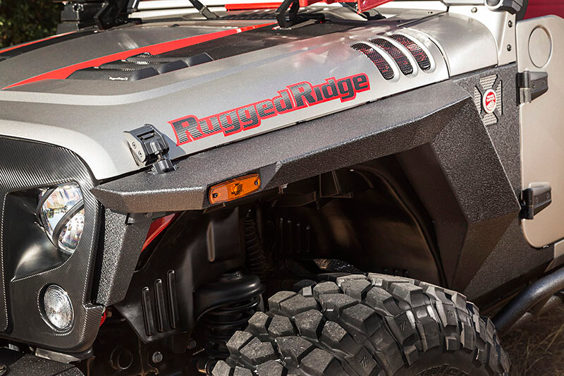 Rugged Ridge: Armor Fenders for ’07-’16 Jeep Wrangler JK/U