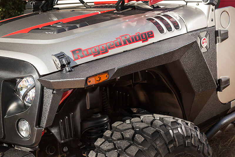 Rugged Ridge Armor Fenders for ’07’16 Jeep Wrangler JK/U