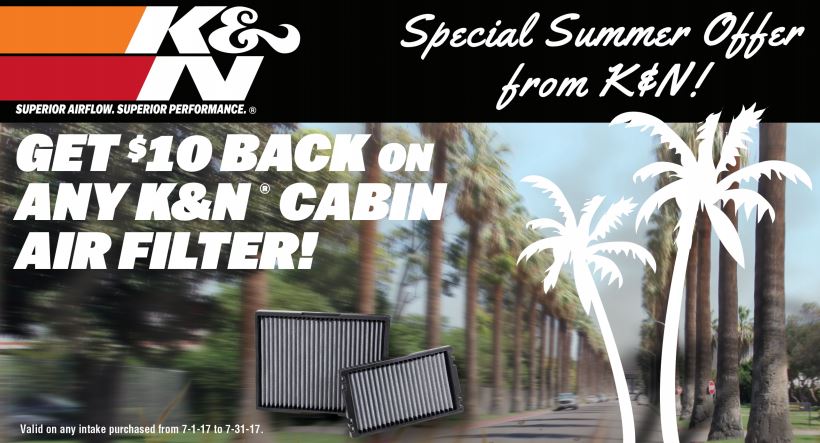 KN 10 Back on Cabin Filter