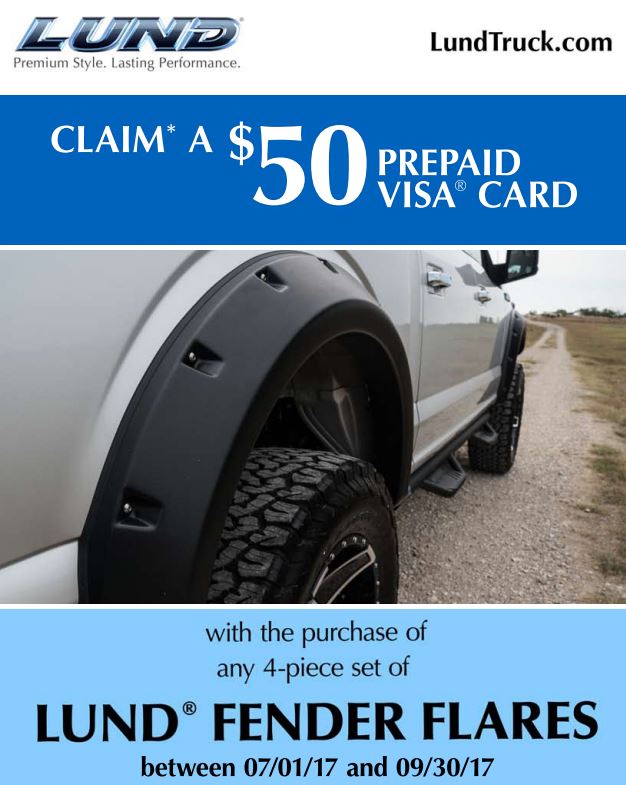 Lund 50 Dollar Card Fender Flares