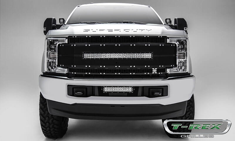 T-Rex Grilles Replacement Grille for Ford Super Duty with FF Camera