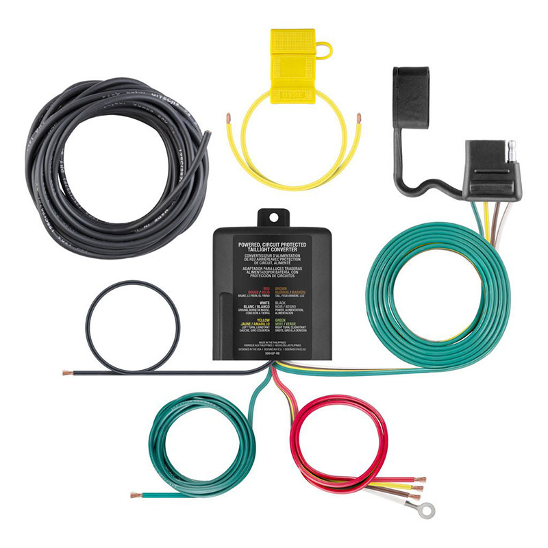 CURT (59496): Powered 3-to-2-Wire Taillight Converter