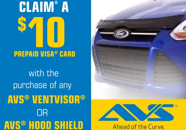 AVS: Get a $10 Prepaid Card with Ventvisor or Hood Shield Purchase