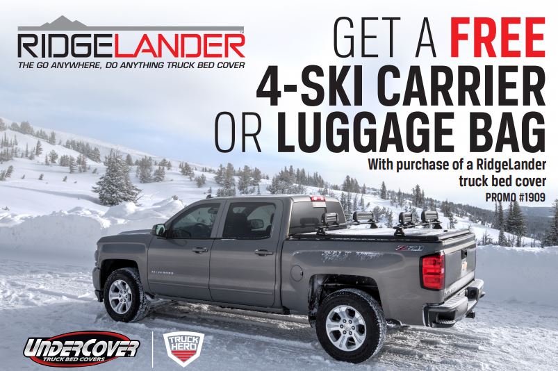 UnderCover Free Four Ski Carrier or Luggage Bag with RidgeLander Purchase
