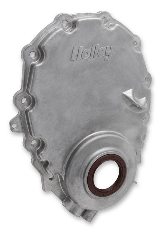 Holley: Cast-Aluminum Timing Chain Covers for 1996+ Vortec Small-Block Chevy