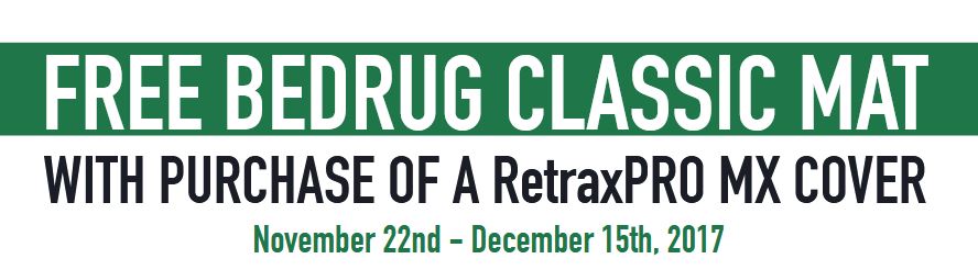 Retrax: Get a Free BedRug Classic Mat with RetraxPRO MX Truck Bed Cover Purchase