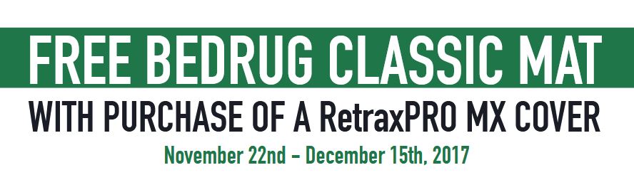 Retrax Free BedRug Classic Mat with RetraxPRO MX Purchase