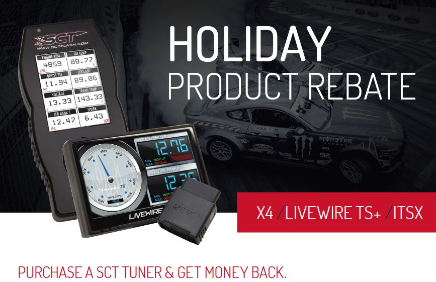 SCT: Get Up to $50 Back on Performance Tuners
