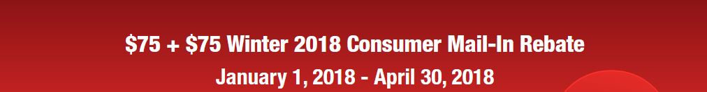 Air Lift 150 Winter Rebate 2018