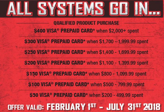 Rancho All Systems Go Rebate