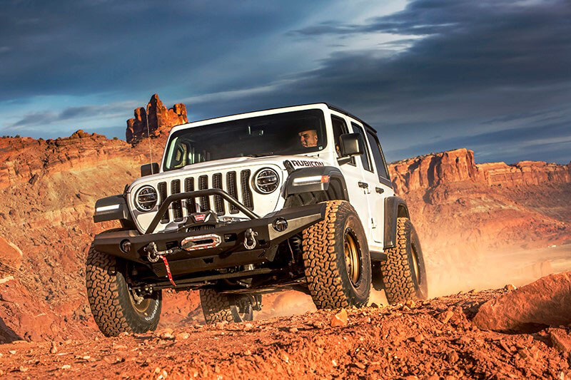 WARN: Elite Series Front Bumpers for Jeep Wrangler JL