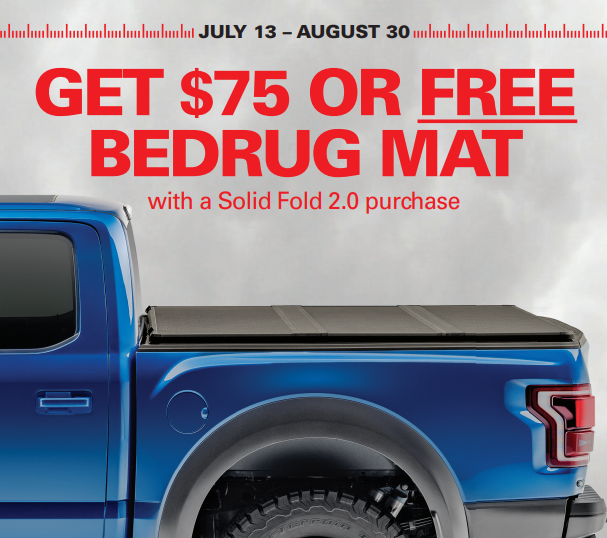 Extang: Get $75 Back or a Free BedRug Mat with Solid Fold 2.0 Purchase