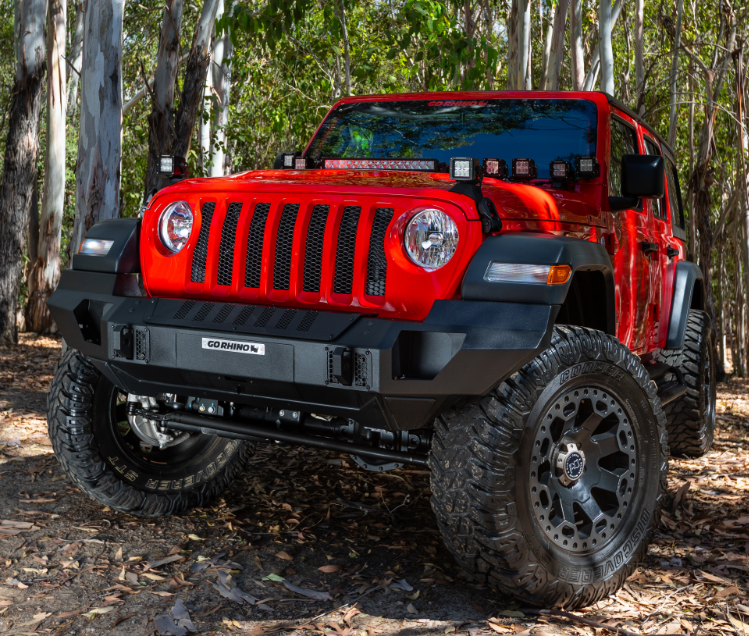 Go Rhino: Updated Trailline Bumpers for Jeep Wrangler JK and JL