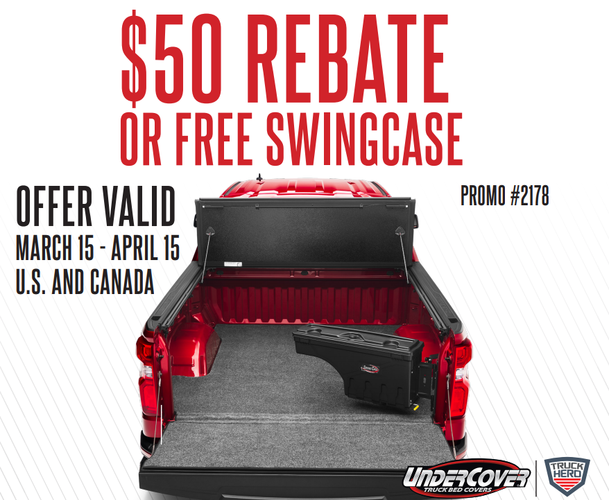 UnderCover Free SwingCase or $50 Back with Flex Purchase