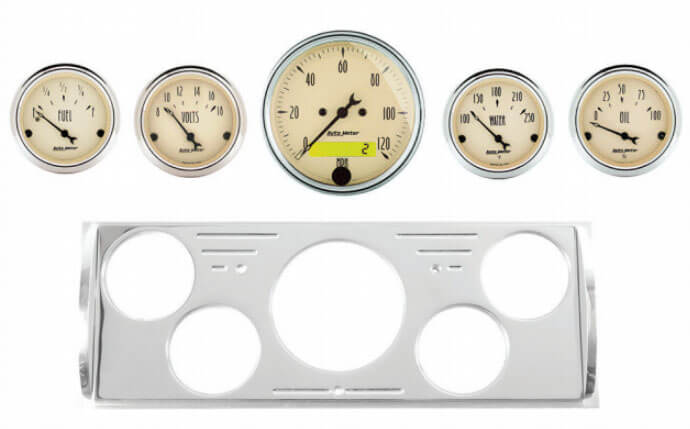 AutoMeter Direct Fit Gauge Sets for Classic Chevy and Ford