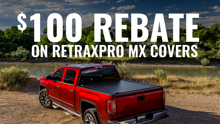 Retrax: Get $100 Back on RetraxPRO MX Truck Bed Cover